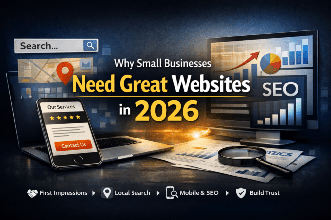 Why Small Businesses Need Great Websites in 2026
