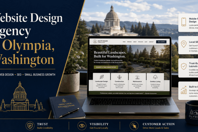 Need a website for your Olympia small business?