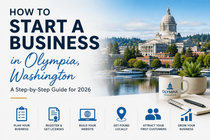 How to Start a Business in Olympia WA (2026 Guide)